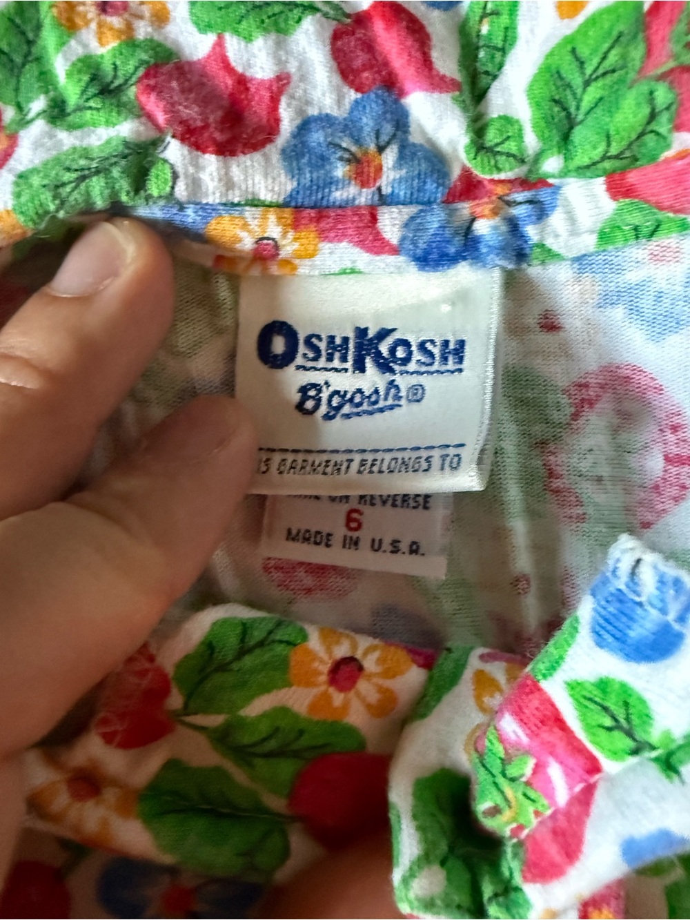 Vintage girls dresses lot sizes 5-6x Oshkosh hartstrings fast friends - Picture 6 of 16